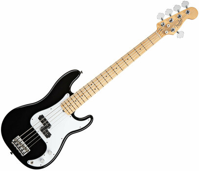 5 žičana bas gitara Fender American Standard Precision Bass V MN Black - 1