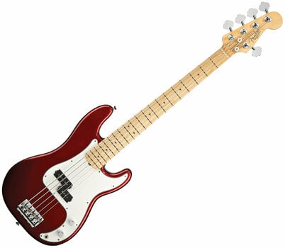 5-strunová basgitara Fender American Standard Precision Bass V MN Candy Cola - 1