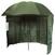 Bivouac NGT Bivvy Brolly Green Brolly with Zip on Side Sheet 45''