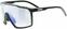 Cycling Glasses UVEX MTN Perform Small V Black Mat/Variomatic Litemirror Blue Cycling Glasses