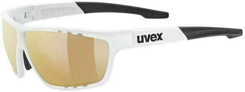 Photos - Sunglasses UVEX Sportstyle 706 CV VM White Mat/Colorvision Variomatic Litemirror 