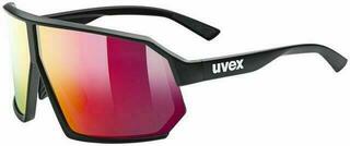 Sport Glasses UVEX Sportstyle 237 Black Mat/Mirror Red Sport Glasses