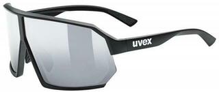 Sport Glasses UVEX Sportstyle 237 Black Mat/Mirror Silver Sport Glasses