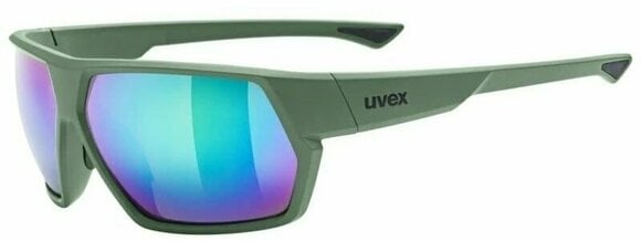 Cycling Glasses UVEX Sportstyle 238 Moss Mat/Mirror Green Cycling Glasses - 1