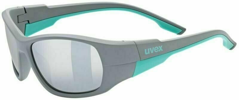 Cycling Glasses UVEX Sportstyle 514 Grey Mat/Mirror Silver Cycling Glasses