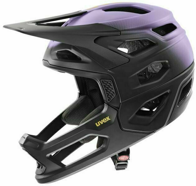 Photos - Bike Helmet UVEX Revolt Lilac/Black Matt 52-57  S4100620315 