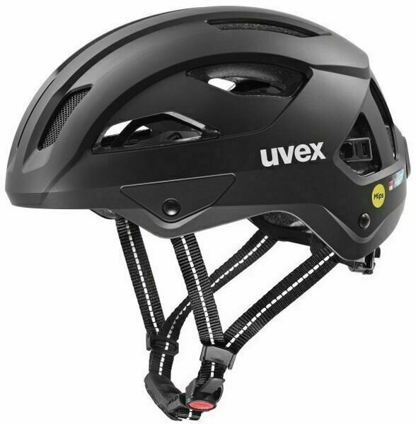 Bike Helmet UVEX City Stride Mips Hiplok Black Matt 56-59 Bike Helmet