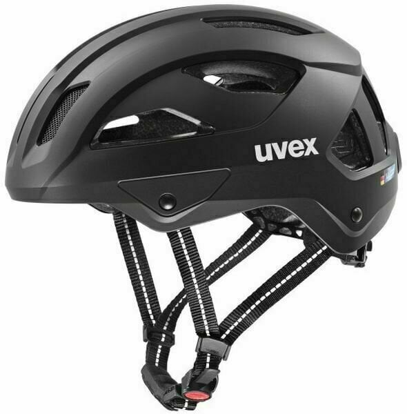 Levně UVEX City Stride Black 56-59 Cyklistická helma