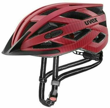 Bike Helmet UVEX City I-VO Ruby Red Matt 52-57 Bike Helmet - 1