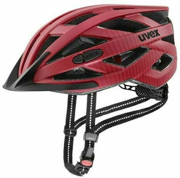 Cyklistická helma UVEX City I-VO Ruby Red Matt 56-60 Cyklistická helma