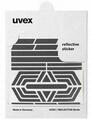 UVEX Reflexx Sticker Sets Stripes Tilbehør til cykelhjelm