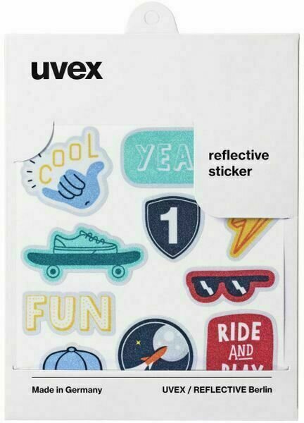 Acessório para capacete de bicicleta UVEX Reflexx Sticker Sets Cool Acessório para capacete de bicicleta