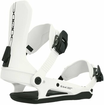 Fixações de snowboard Ride CL-6 White 22 - 26 cm - 1