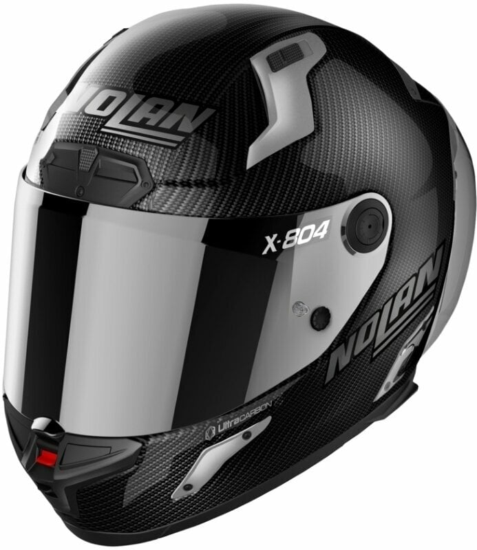 Helmet Nolan X-804 RS Ultra Carbon Silver Edition Carbon Metal Silver M Helmet