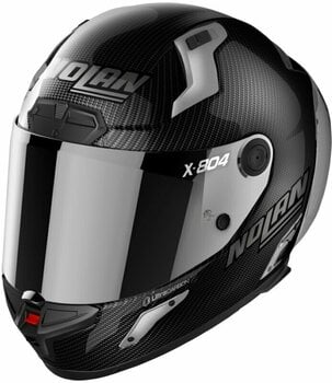 Helmet Nolan X-804 RS Ultra Carbon Silver Edition Carbon Metal Silver M Helmet - 1