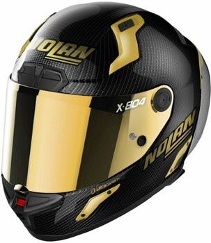 Prilba Nolan X-804 RS Ultra Carbon Gold Edition Carbon Gold XS Prilba - 1