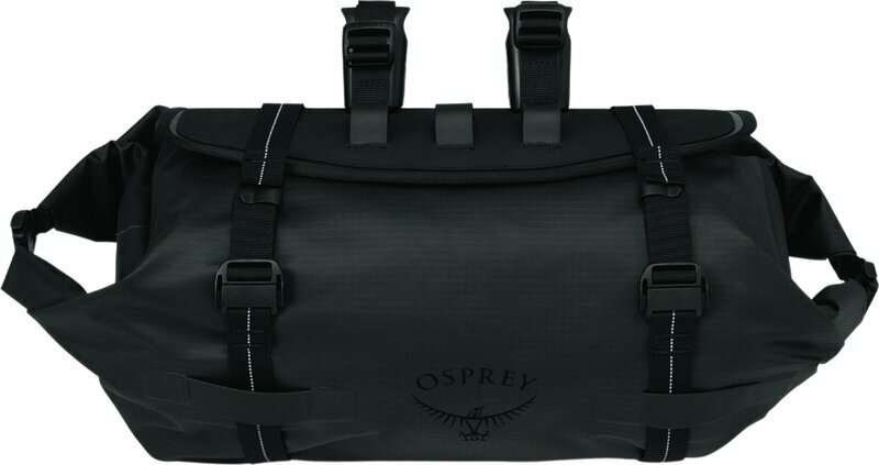 Cykelväska Osprey Escapist Handlebar Bag Återvunnen nylon Svart 10 L