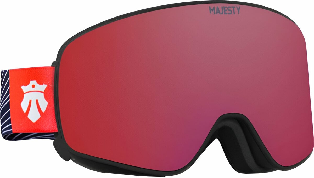 Okulary narciarskie Majesty The Force C Black/Xenon HD Red Garnet Okulary narciarskie