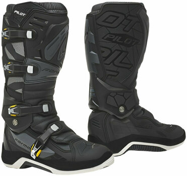 Motorcycle Boots Forma Boots Pilot Black/Anthracite 46 Motorcycle Boots - 1