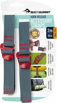 Gurtňa, popruh Sea To Summit Accessory Straps with Hook Release Red 20mm Webbing/2m - 1