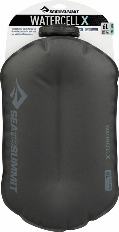 Water Bag Sea To Summit Watercell X Charcoal 6 L Water Bag