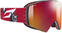 Okulary narciarskie Julbo Sharp Black/Red/Red Okulary narciarskie
