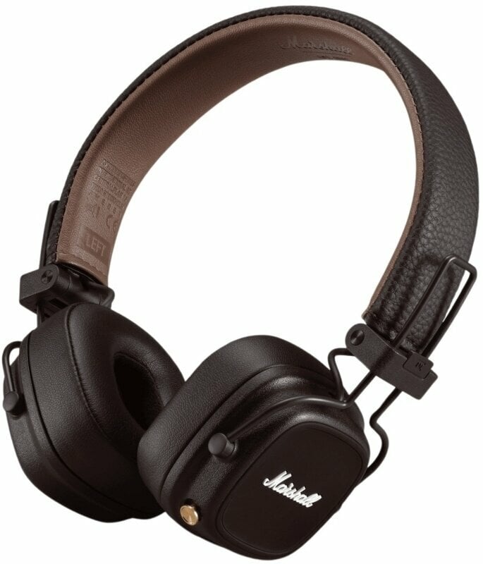 Wireless On-ear headphones Marshall MAJOR IV BT Brown