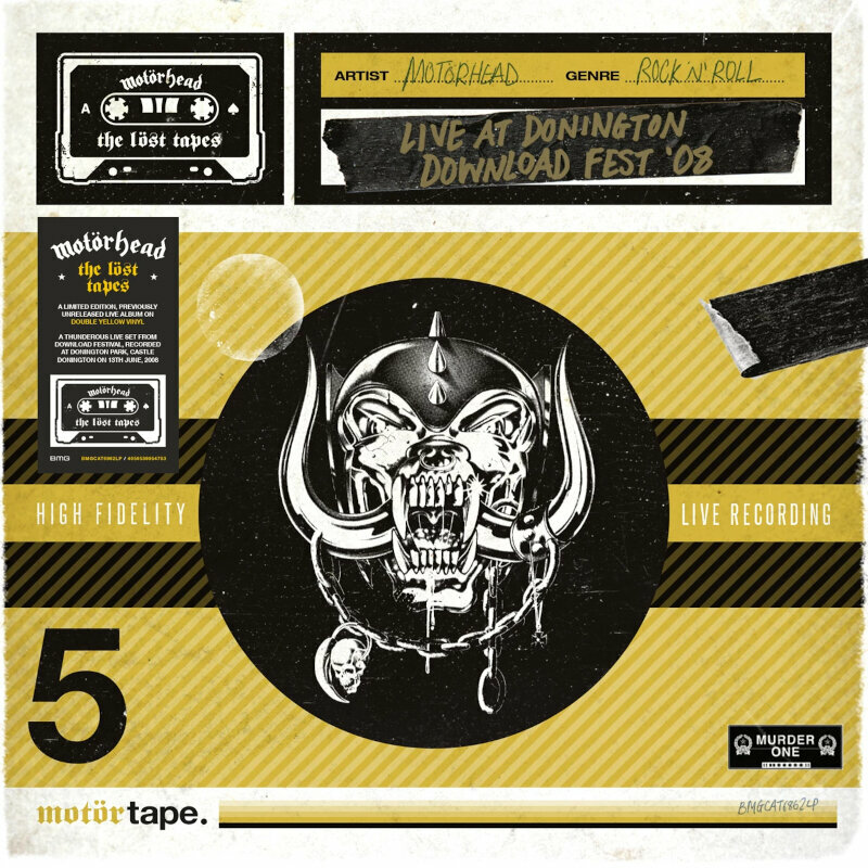 Płyta winylowa Motörhead - The Löst Tapes Vol. 5 (Yellow Coloured) (2 LP)