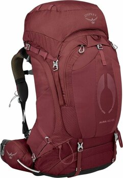 Outdoor Backpack Osprey Aura AG 65 Berry Sorbet Red XS/S Outdoor Backpack - 1