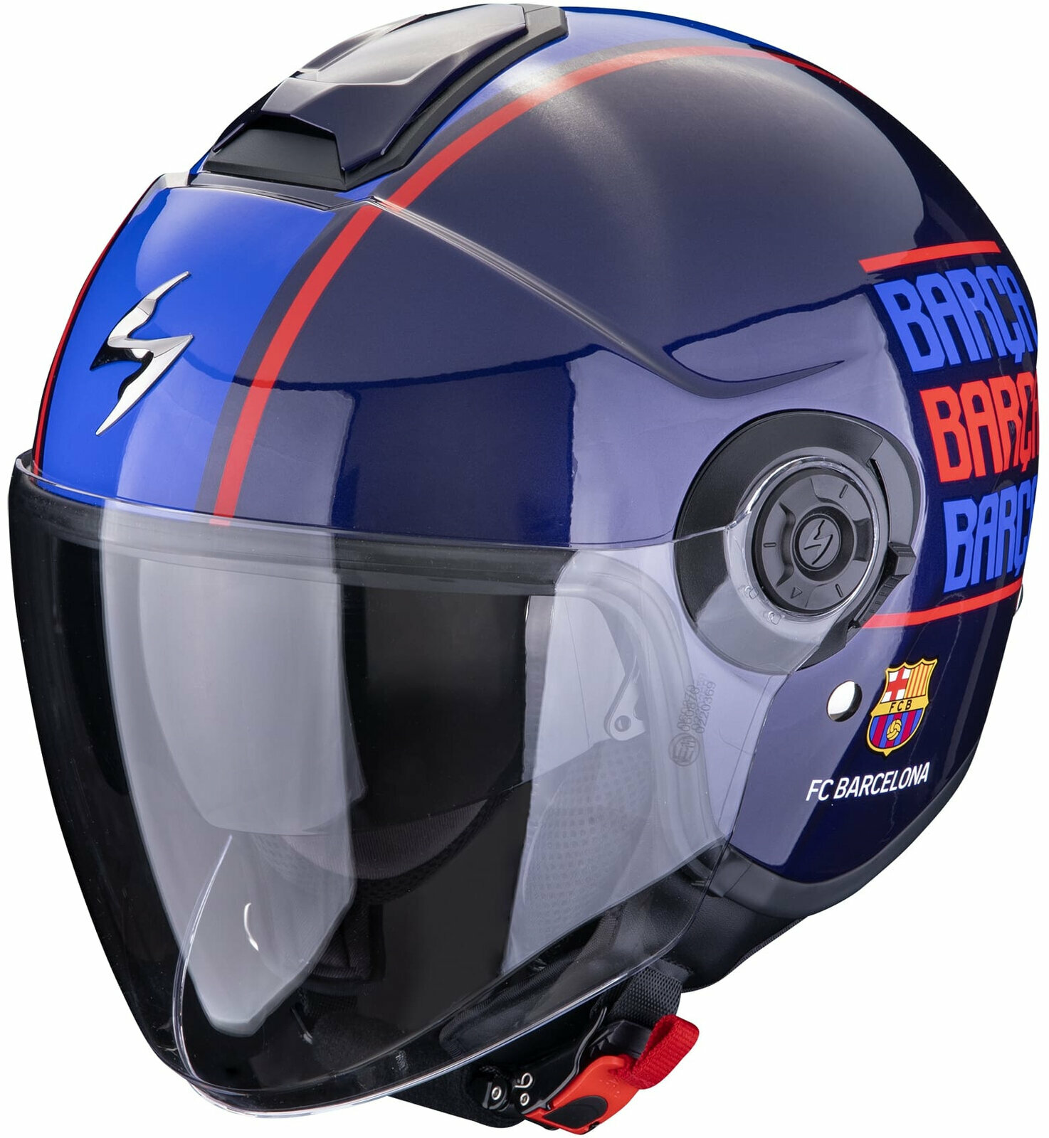 Helm Scorpion EXO-CITY II FC BARCELONA Blue XL Helm