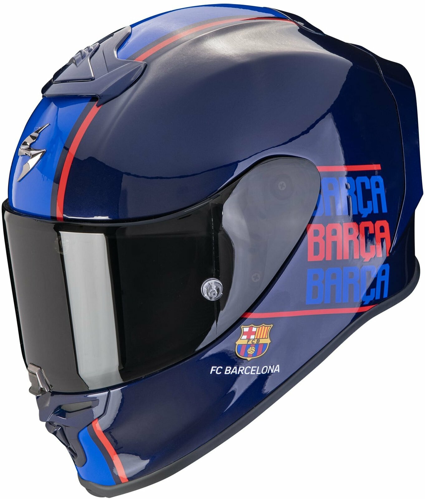 Helmet Scorpion EXO-R1 EVO AIR FC BARCELONA Blue S Helmet