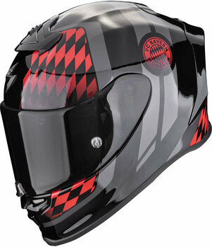 Helm Scorpion EXO-R1 EVO AIR FC BAYERN Black/Red XS Helm - 1