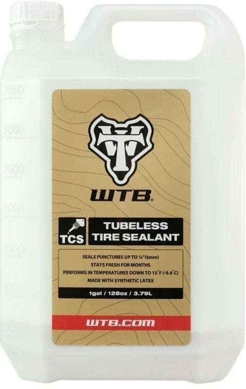 Pyörän korjaussarja WTB TCS Tubeless Tire Sealant White 3,8 L