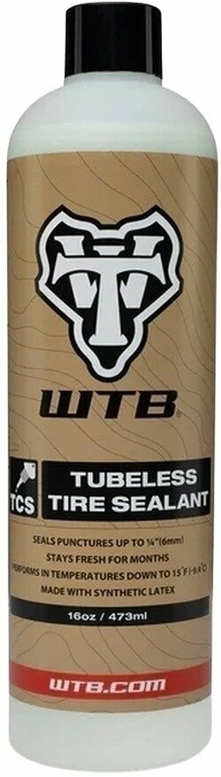 Set de réparation de cycle WTB TCS Tubeless Tire Sealant White 473 ml