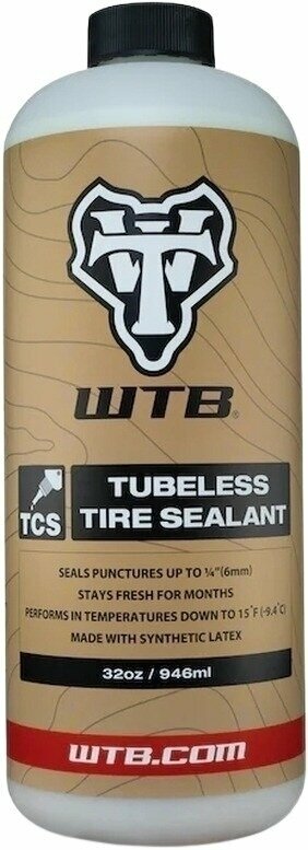 Conjunto de reparação de bicicletas WTB TCS Tubeless Tire Sealant White 946 ml