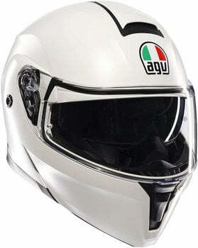 Helmet AGV Streetmodular Matt Materia White L Helmet - 1