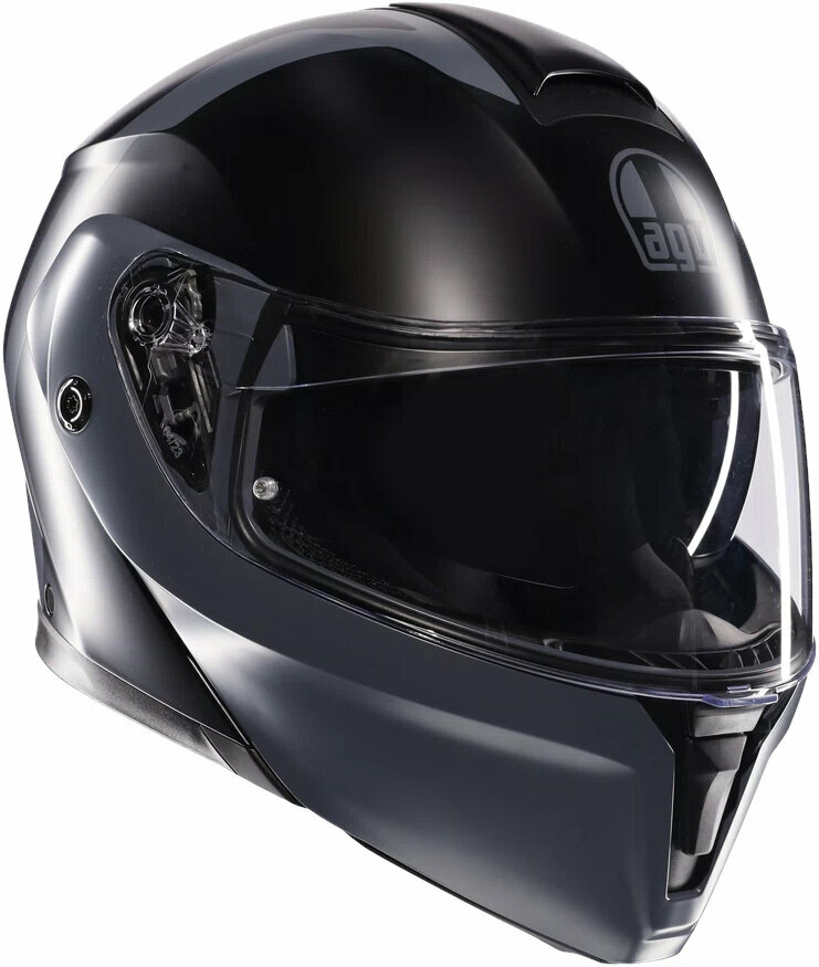 Helmet AGV Streetmodular Matt Black/Grey L Helmet