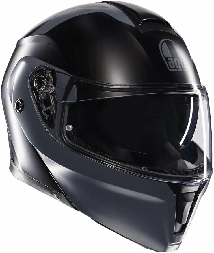 Helm AGV Streetmodular Matt Black/Grey S Helm