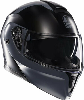 Helmet AGV Streetmodular Matt Black/Grey XS Helmet - 1