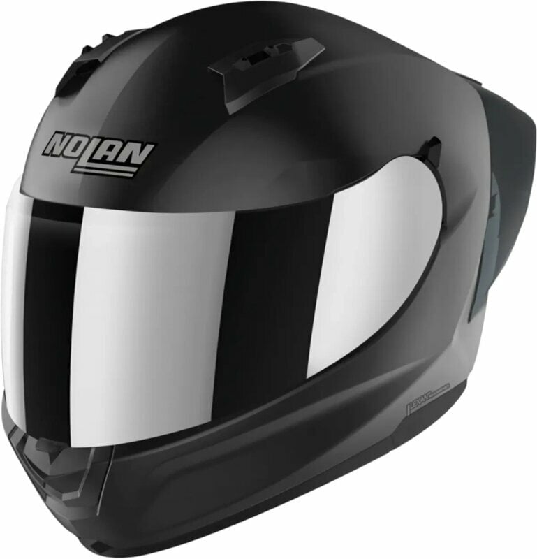 Helm Nolan N60-6 Sport Silver Edition Flat Black Silver XL Helm