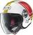 Helmet Nolan N21 Visor Flybridge Metal White Gold/Red/Green XL Helmet
