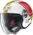 Otevřené moto přilby: Nolan N21 Visor Flybridge Metal White Gold/Red/Green XXS Přilba Přilba Nolan N21 Visor Flybridge Metal White Gold/Red/Green XXS Přilba