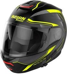 Kask Nolan N100-6 Surveyor N-Com Flat Black Yellow/White/Antracite 2XL Kask