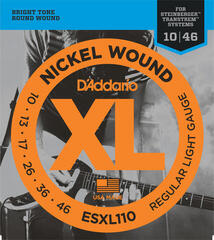 Χορδές για Ηλεκτρική Κιθάρα D'Addario ESXL110 Χορδές για Ηλεκτρική Κιθάρα
