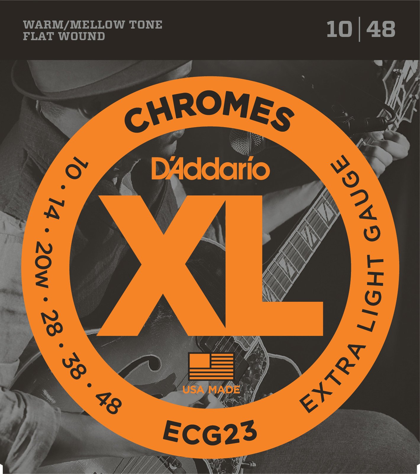 Struny pro elektrickou kytaru D'Addario ECG23