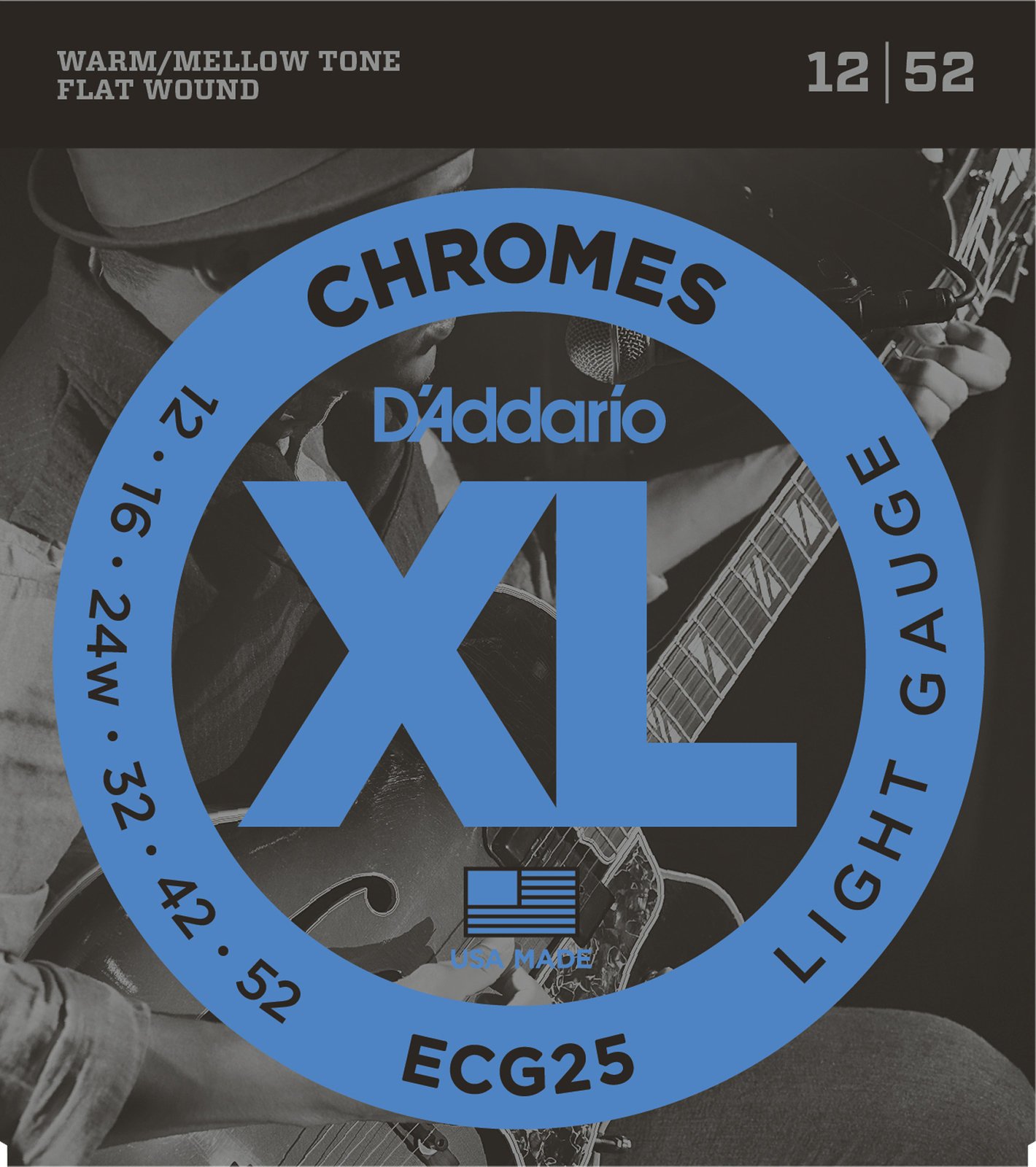 Cordas para guitarra elétrica D'Addario ECG25
