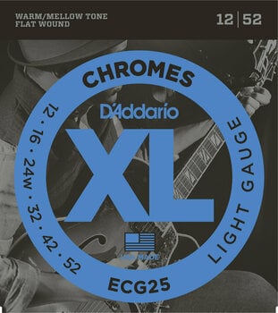 Struny pro elektrickou kytaru D'Addario ECG25 - 1