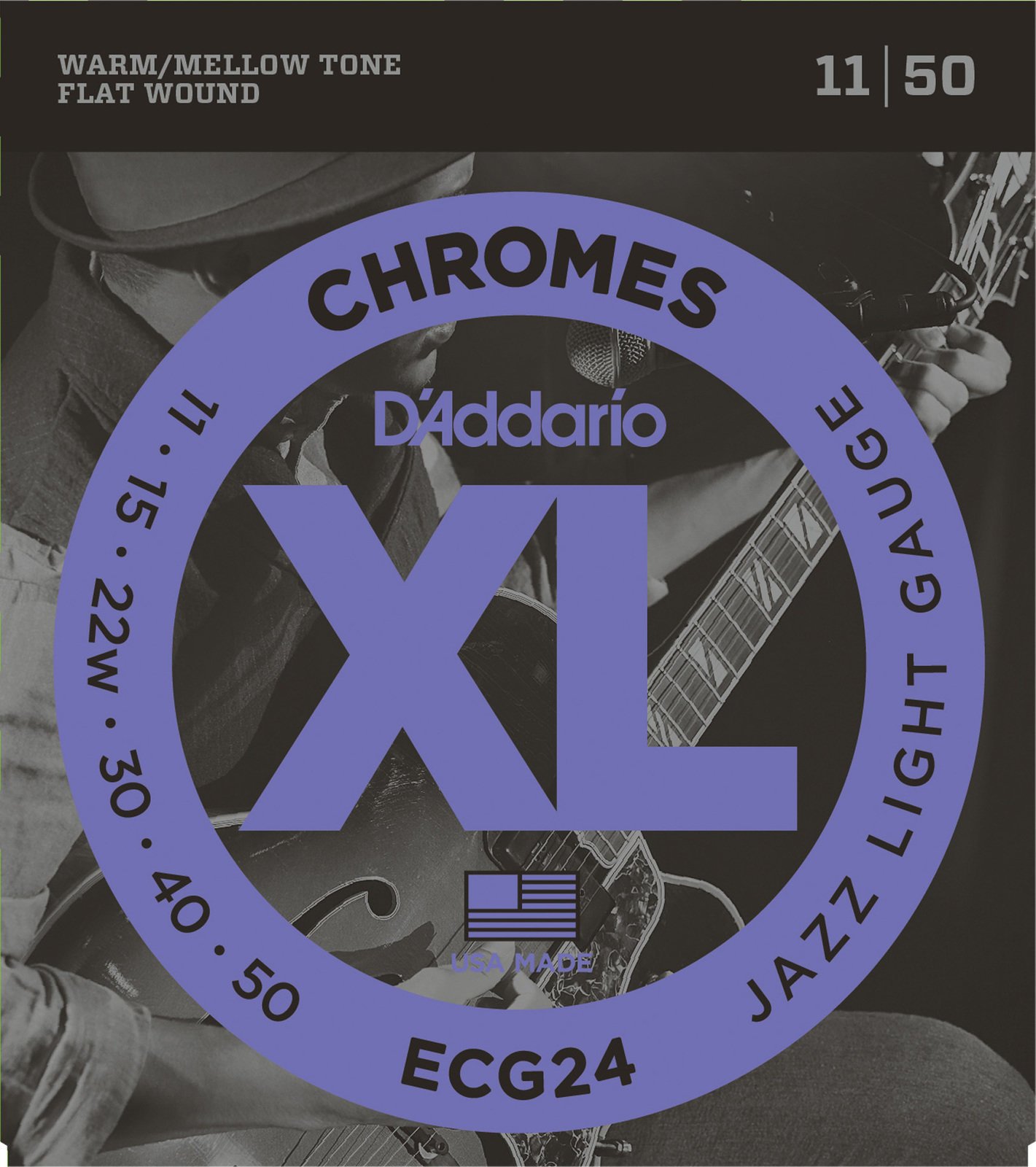 Struny pro elektrickou kytaru D'Addario ECG24