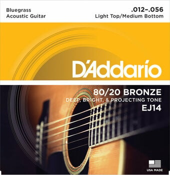 Struny pro akustickou kytaru D'Addario EJ14 - 1