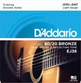 D'Addario EJ36 Guitar strings